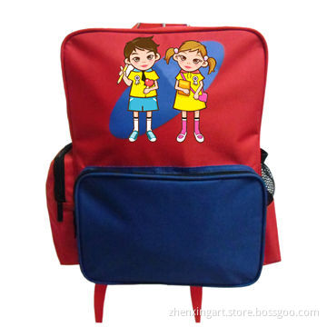 Promotional School Backpack with 210D Polyester or Customized Lining